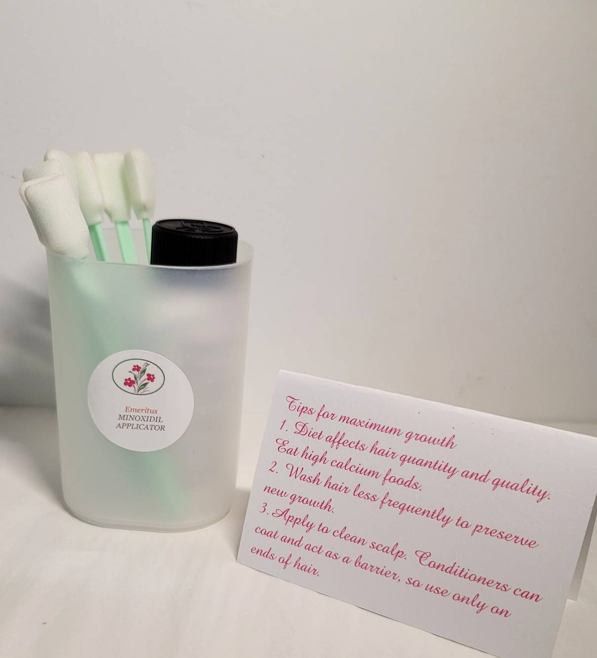 A new Application  and Storage system to target hair regrowth products .Does not include Minoxidil.