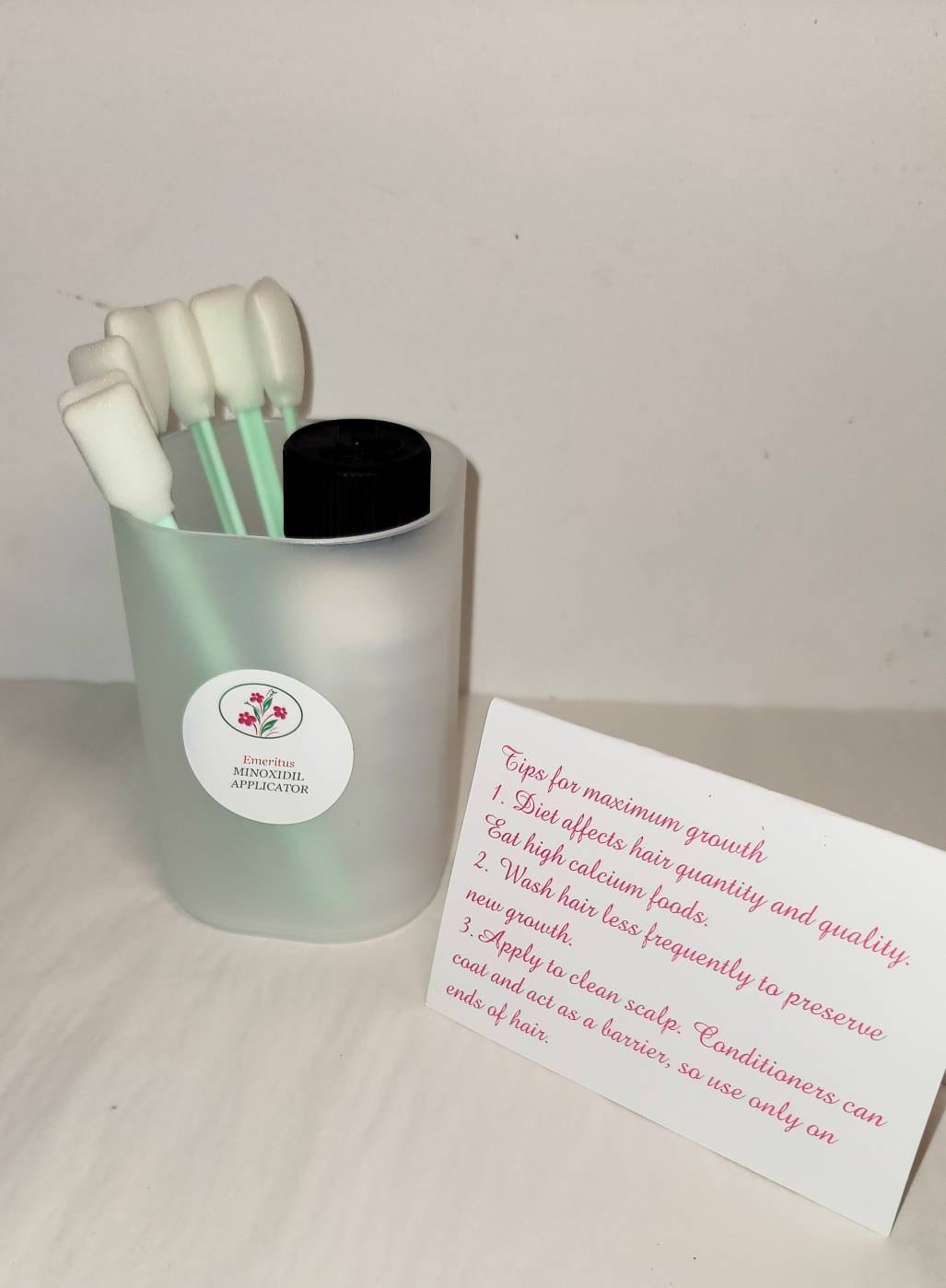 A new Application  and Storage system to target hair regrowth products .Does not include Minoxidil.